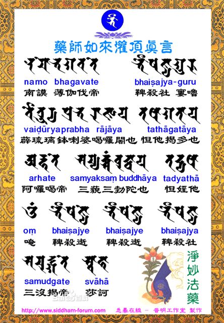药师咒